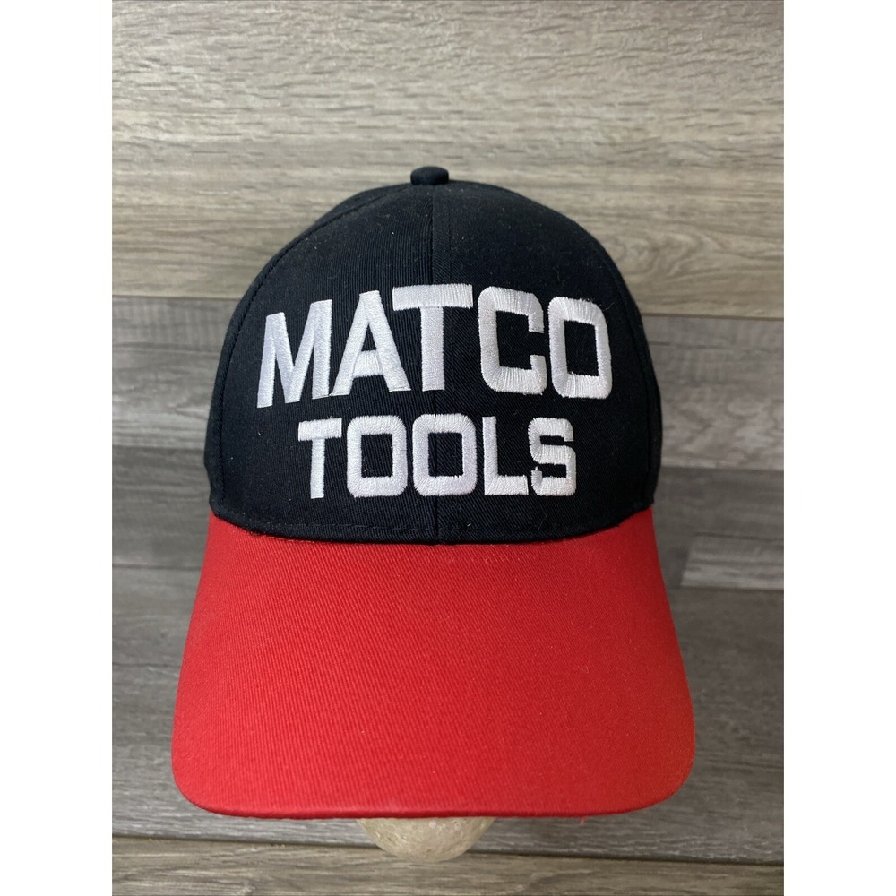 Matco‎ Tools Winners Circle Snapback Hat Black Red Embroidered Cap NEW
